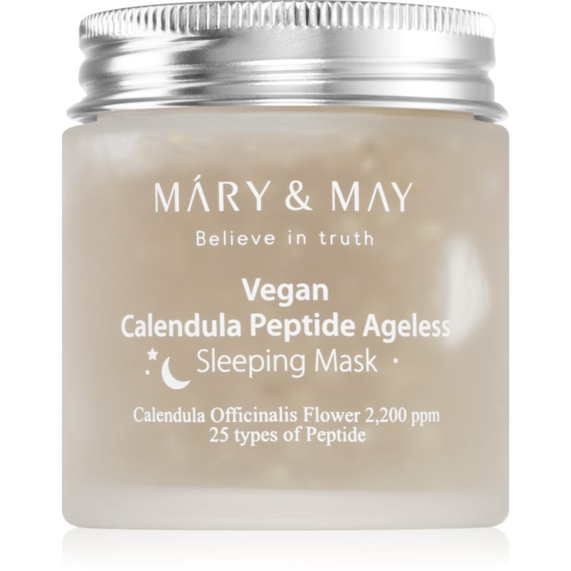 MARY & MAY Noční pleťová maska Calendula Peptide Ageless Sleeping Mask 110 g
