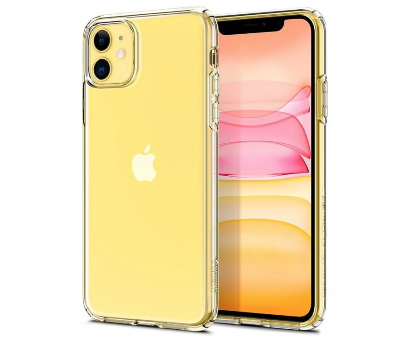 Spigen Liquid Crystal kryt iPhone 11 čirý
