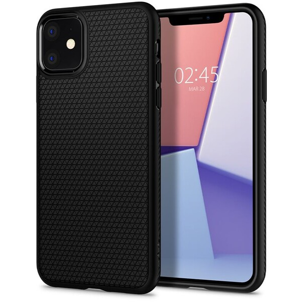 Spigen Liquid Air kryt iPhone 11 černý