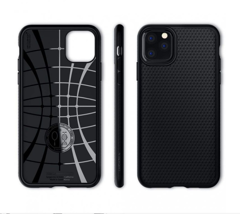 Spigen Liquid Air kryt iPhone 11 Pro černý
