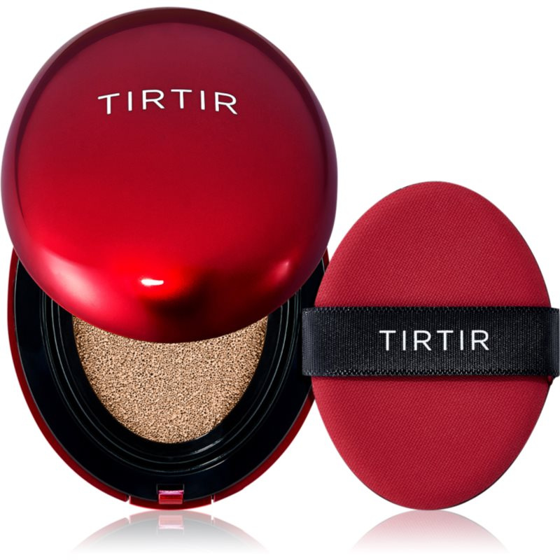 TIRTIR Mask Fit Red Cushion dlouhotrvající make-up v houbičce odstín 21N Ivory 18 g