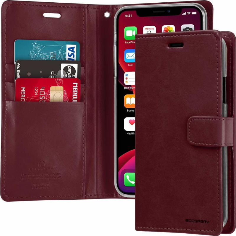 Mercury Pouzdro na iPhone 11 Pro MAX - Mercury, Bluemoon Diary WINE