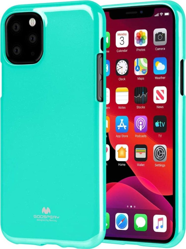 Mercury Ochranný kryt pro iPhone 11 Pro - Mercury, Jelly Mint