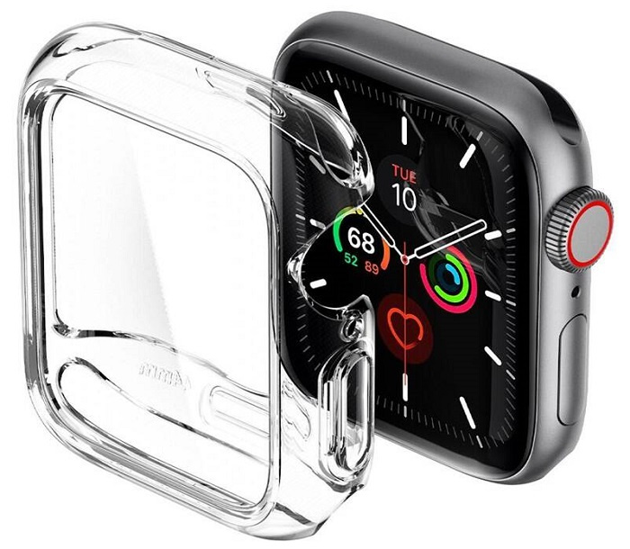 Spigen Ultra Hybrid Apple Watch SE (24/22)/6/SE/5/4 (44mm) čiré