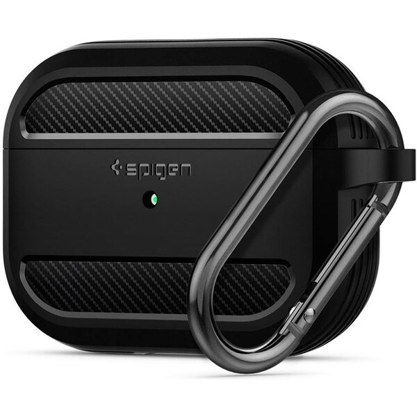 Spigen Rugged Armor pouzdro AirPods Pro černé