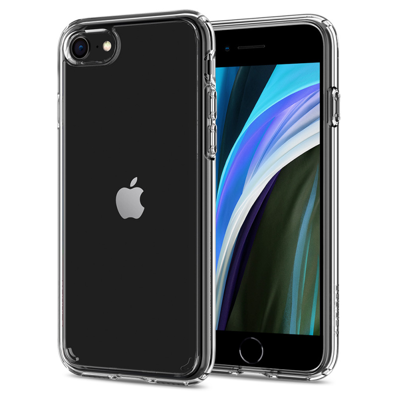 Pouzdro Spigen Crystal Hybrid Apple iPhone SE 2020/8/7 čiré