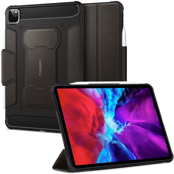 Spigen Rugged Armor Gunmetal iPad Pro 11" 2022/2021/2020/2018 ACS01025 Tmavě šedá