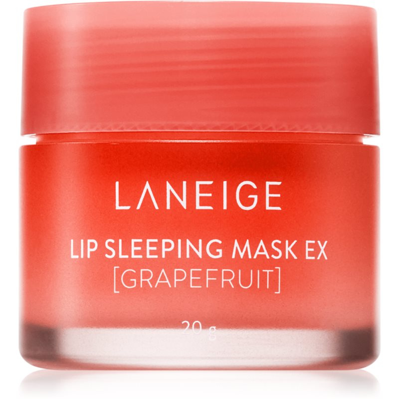 LANEIGE Lip Sleeping Mask EX noční regenerační maska na rty odstín Grapefruit 20 g