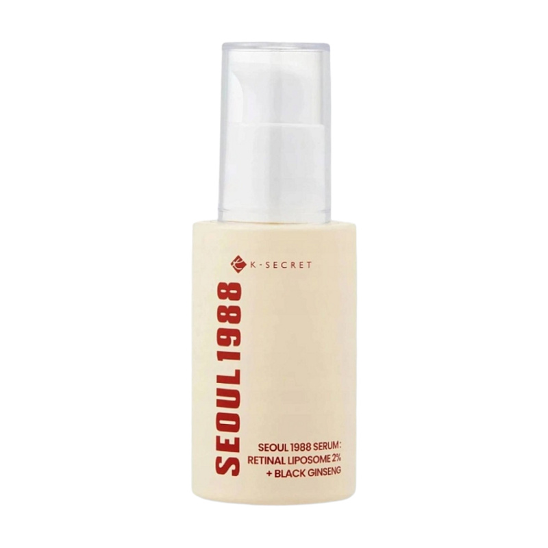 K-SECRET - SEOUL 1988 Retinal Liposome 2% + Black Ginseng  Sérum 30 ml