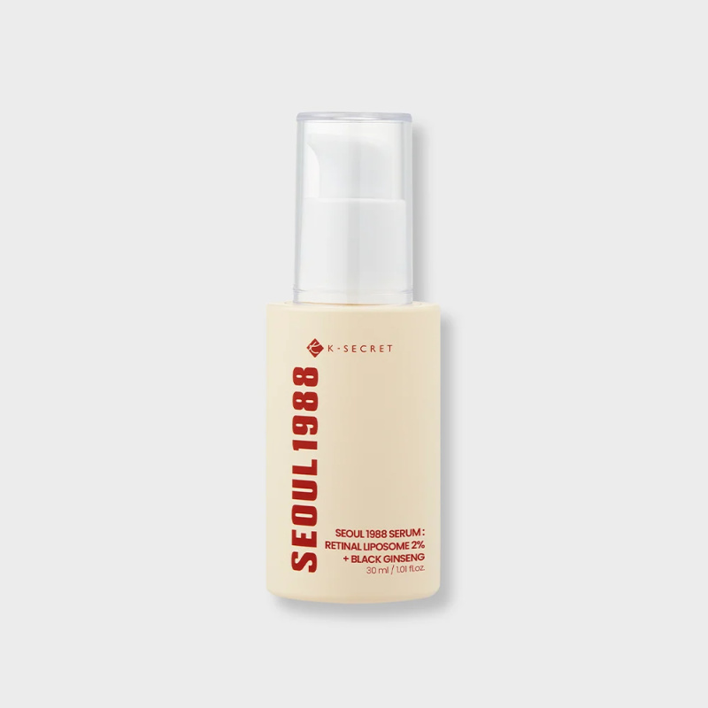 K-SECRET - SEOUL 1988 Retinal Liposome 2% + Black Ginseng  Sérum 30 ml