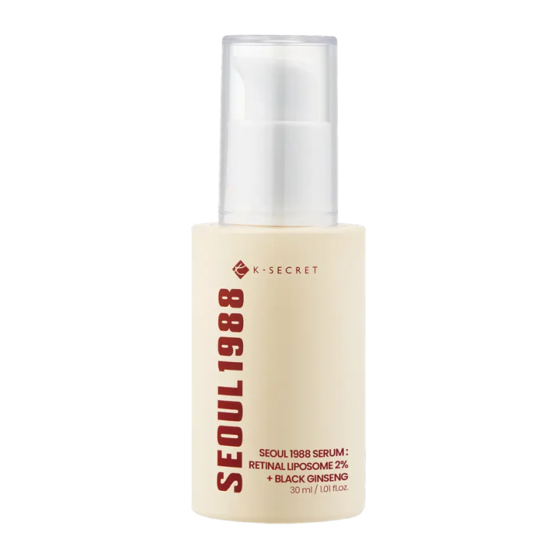 K-SECRET - SEOUL 1988 Retinal Liposome 2% + Black Ginseng  Sérum 30 ml