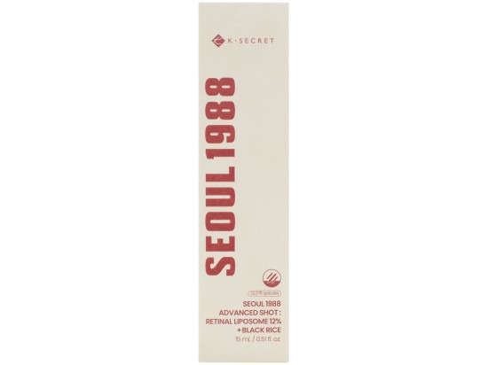 SEOUL 1988 Advanced Shot Retinal Liposome 12% + Black Rice koncentrované sérum 15 ml