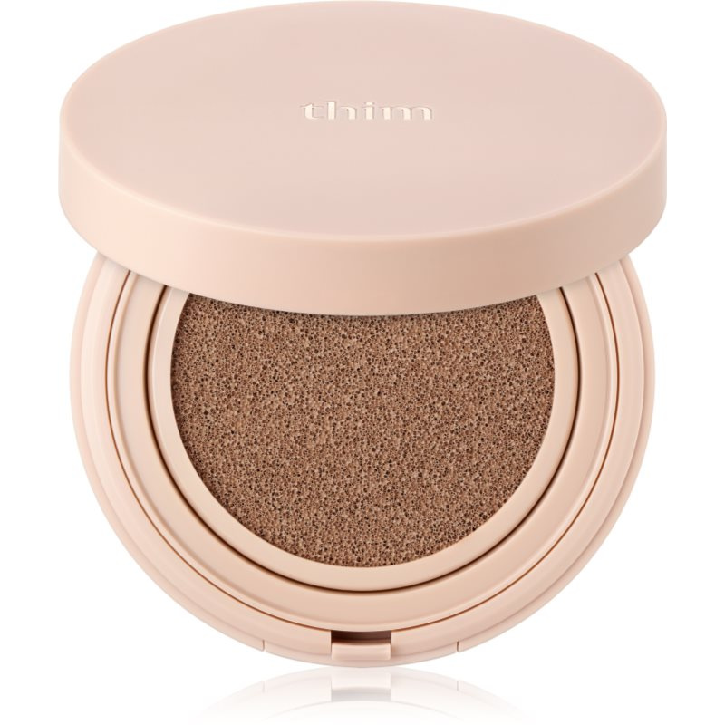 thim Luminous Skin Cushion dlouhotrvající make-up v houbičce pro rozjasnění a hydrataci odstín 25 Tan 15 g