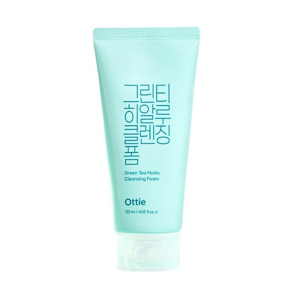 Ottie Green Tea Hyalu čisticí pěna 120 ml