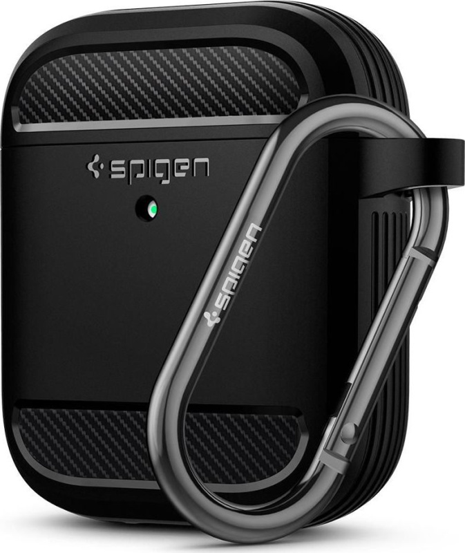 Spigen Rugged Armor AirPods Černá