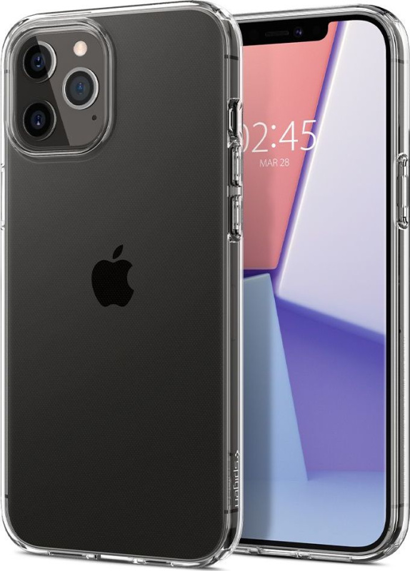 Spigen Liquid Crystal kryt iPhone 12 / 12 Pro čirý