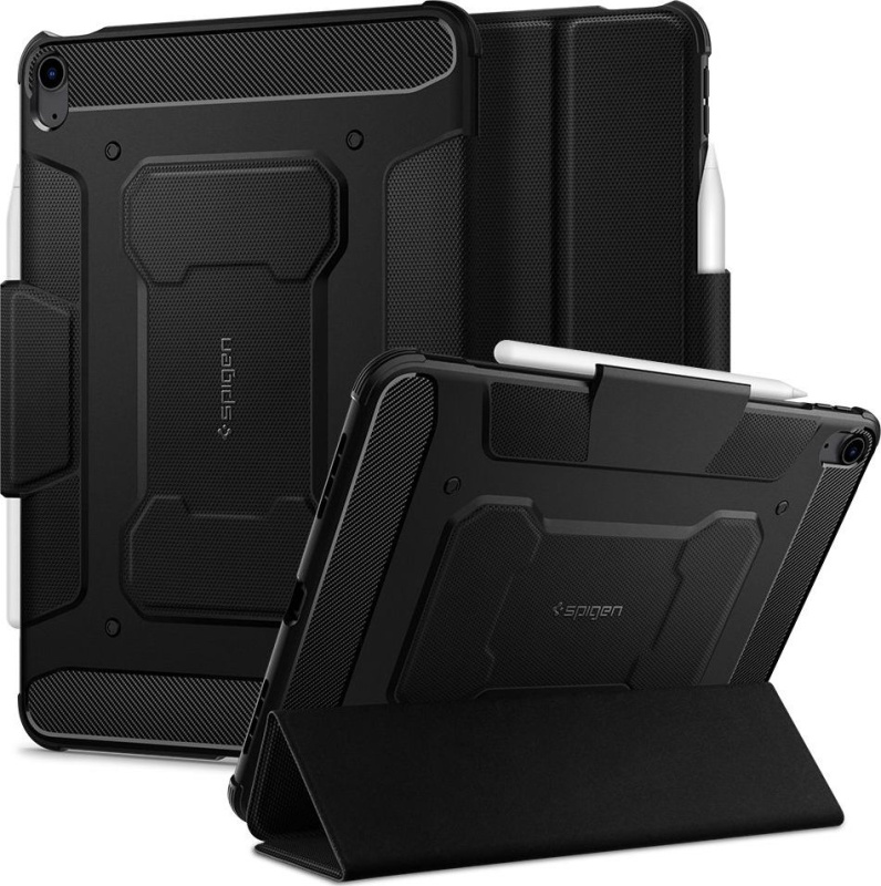 SPIGEN RUGGED ARMOR ACS02054 ”PRO” IPAD AIR 4 2020 BLACK Černá