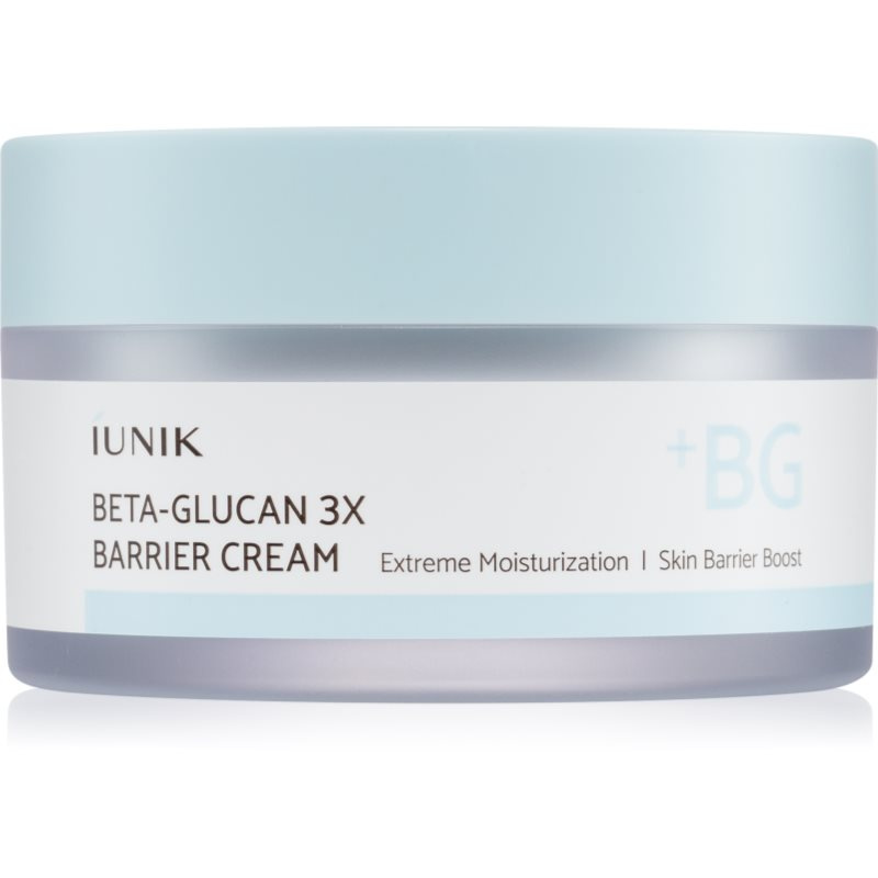 iUnik Beta Glucan 3X Barrier Cream hloubkově hydratační krém pro obnovu kožní bariéry 50 ml