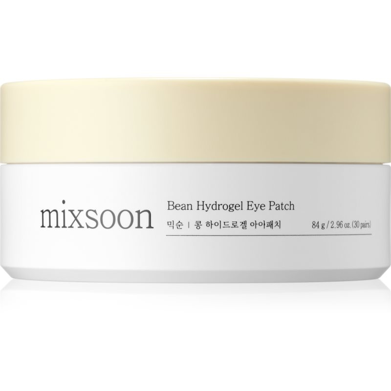 mixsoon Bean Hydrogel Eye Patch hydrogelová maska na oční okolí pro rozjasnění a vyhlazení pleti 2x30 ks