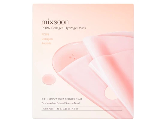 Mixsoon PDRN Collagen Hydrogelové masky 5 x 35 g