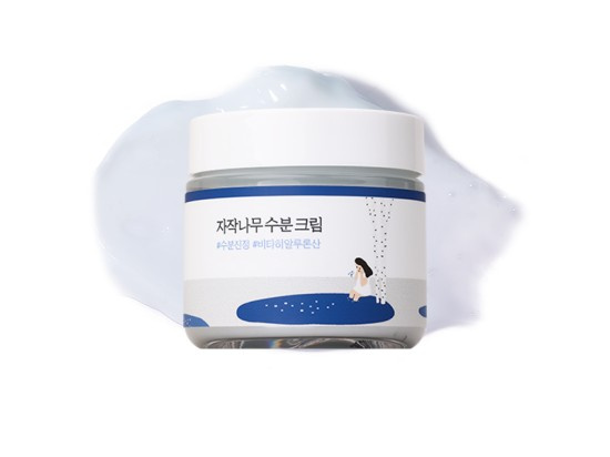 ROUND LAB Birch Juice Moisturizing Cream lehký hydratační krém pro obnovu kožní bariéry 80 ml
