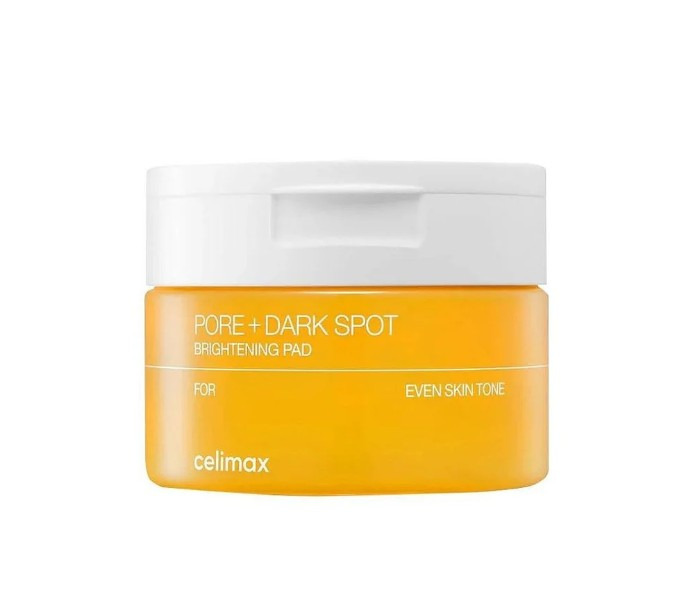 celimax Pore+Dark Spot Brightening Pad tonizační polštářky pro rozjasnění a hydrataci 80 ks