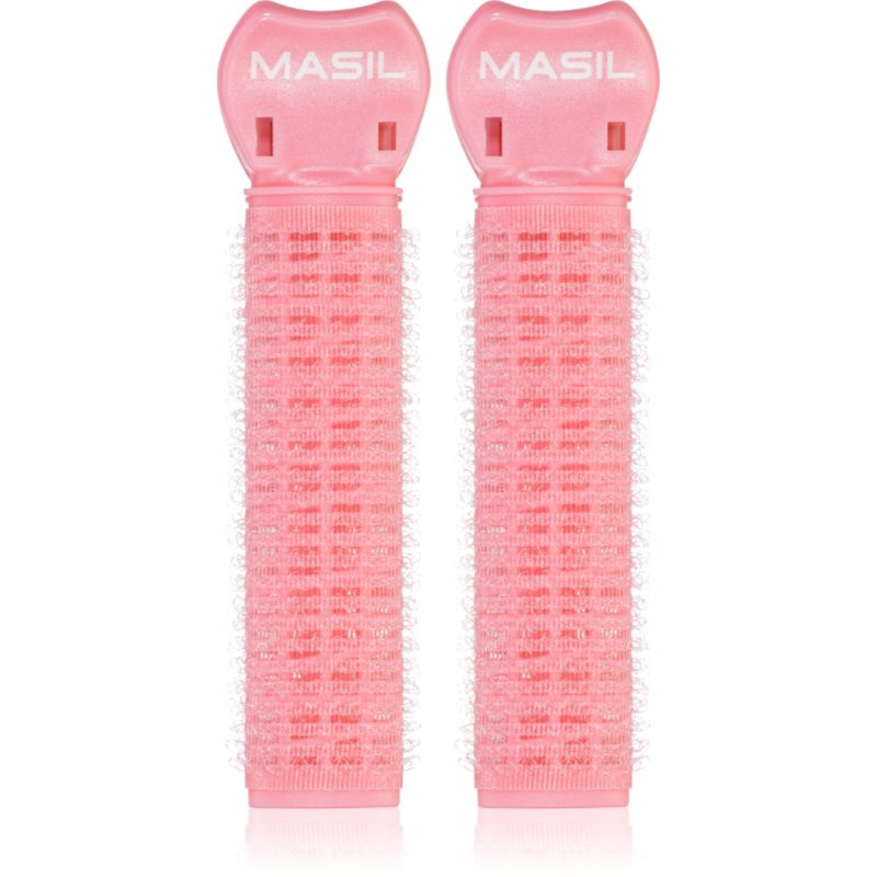 MASIL Roller Pins Peach Girl samodržící natáčky pro objem od kořínků 2 ks