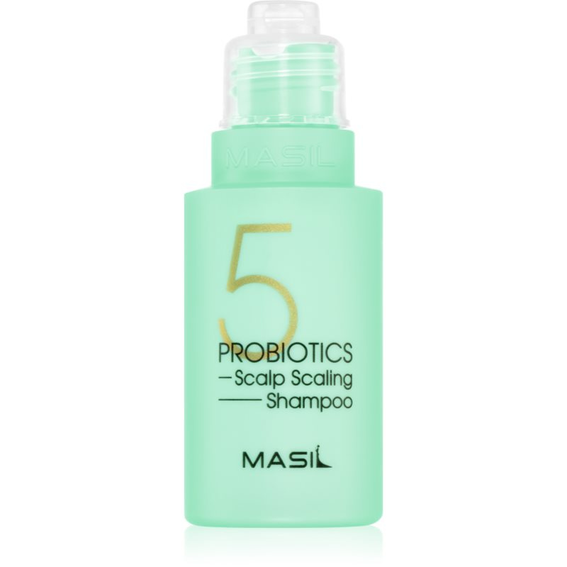 MASIL 5 Probiotics Scalp Scaling hloubkově čisticí šampon proti mastným lupům 50 ml