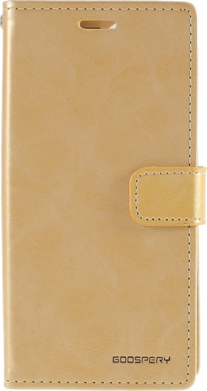 Mercury Knížkové pouzdro na iPhone 12 mini - Mercury, Bluemoon Diary Gold