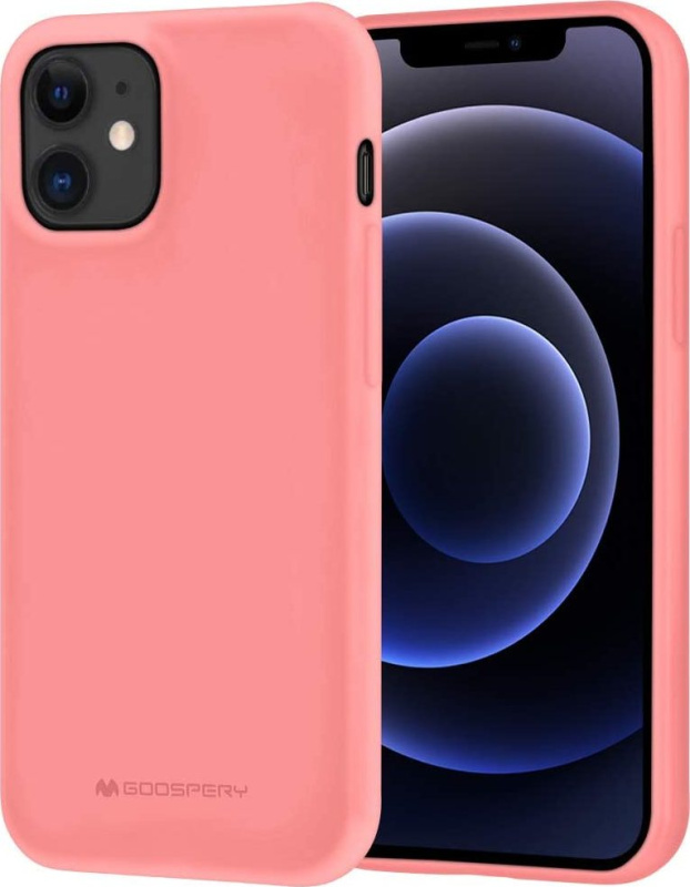 Mercury Ochranný kryt pro iPhone 12 mini - Mercury, Soft Feeling Pink