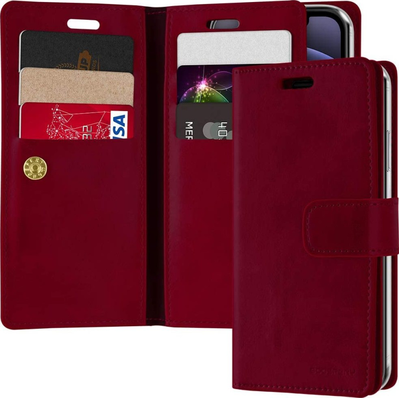 Mercury Knížkové pouzdro na iPhone 12 mini - Mercury, Mansoor Diary Wine