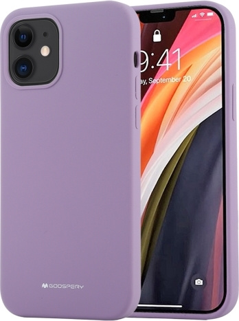 Mercury Ochranný kryt pro iPhone 12 mini - Mercury, Silicone Purple