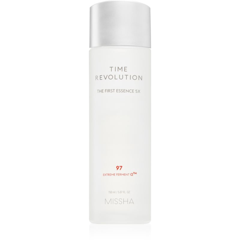 Missha Time Revolution The First Treatment Essence 5x Extreme Ferment koncentrovaná hydratační esence pro regeneraci a obnovu pleti 150 ml