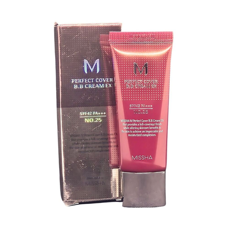 MISSHA M Perfect cover BB krém EX SPF42/PA+++ odstín č.25 20 ml