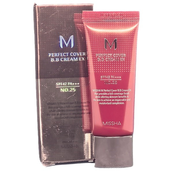 MISSHA M Perfect cover BB krém EX SPF42/PA+++ odstín č.25 20 ml