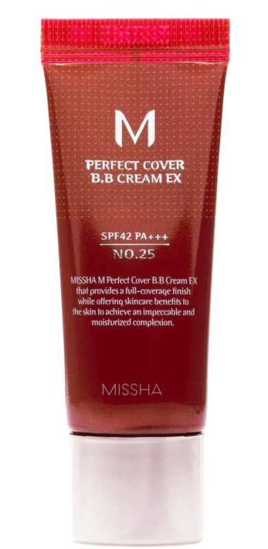 MISSHA M Perfect cover BB krém EX SPF42/PA+++ odstín č.25 20 ml