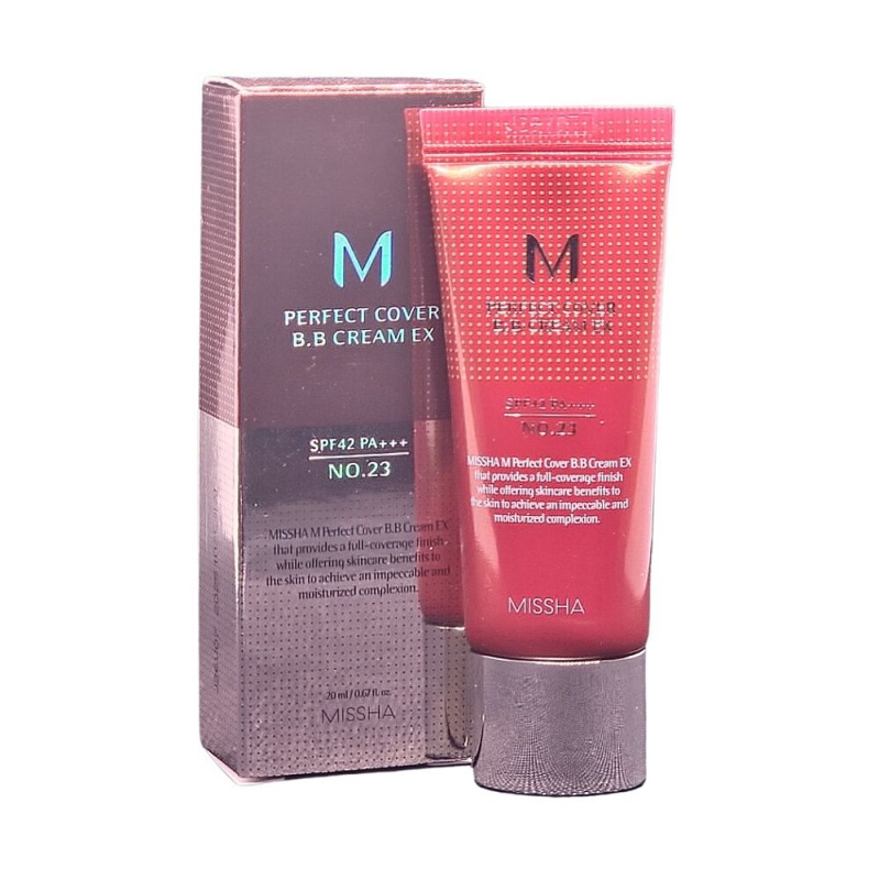 MISSHA M Perfect cover BB krém EX SPF42/PA+++ odstín č.23 20 ml
