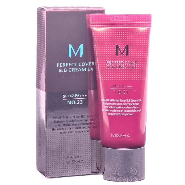 MISSHA M Perfect cover BB krém EX SPF42/PA+++ odstín č.23 20 ml