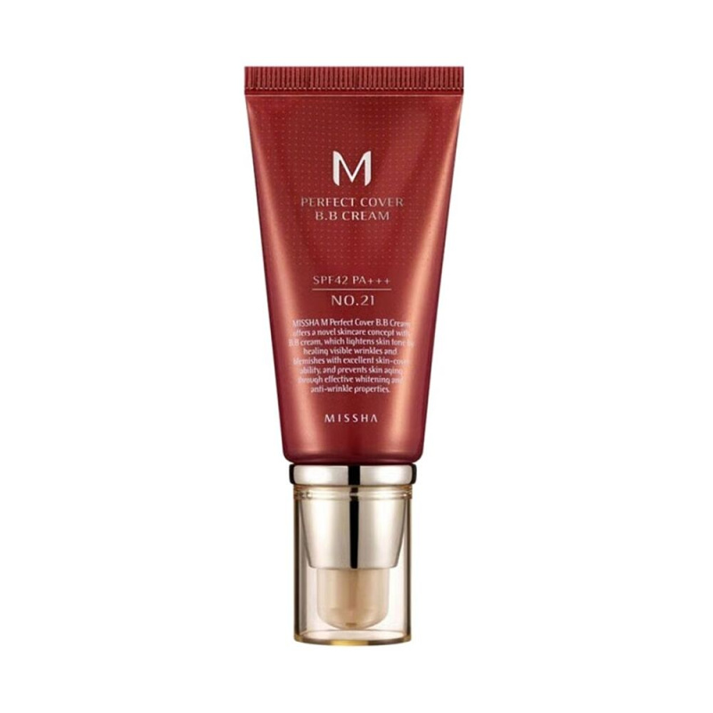 MISSHA M Perfect cover BB krém EX SPF42/PA+++ odstín č.21 50 ml