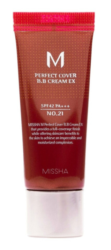 MISSHA M Perfect cover BB krém EX SPF42/PA+++ odstín č.21 20 ml