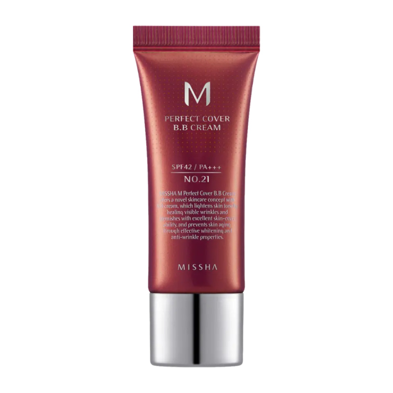 MISSHA M Perfect cover BB krém EX SPF42/PA+++ odstín č.21 20 ml