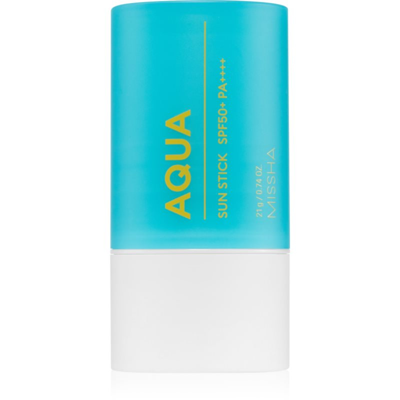 Missha All Around Safe Block Aqua Sun Stick opalovací krém v tyčince pro intenzivní hydrataci SPF 50+ 21 g