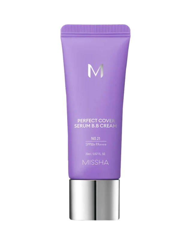 Missha BB krém SPF50 M Perfect Cover Serum B.B. Cream 20 ml 21