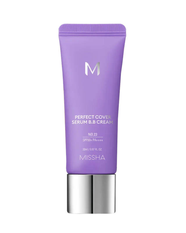 Missha BB krém SPF50 M Perfect Cover Serum B.B. Cream 20 ml 23