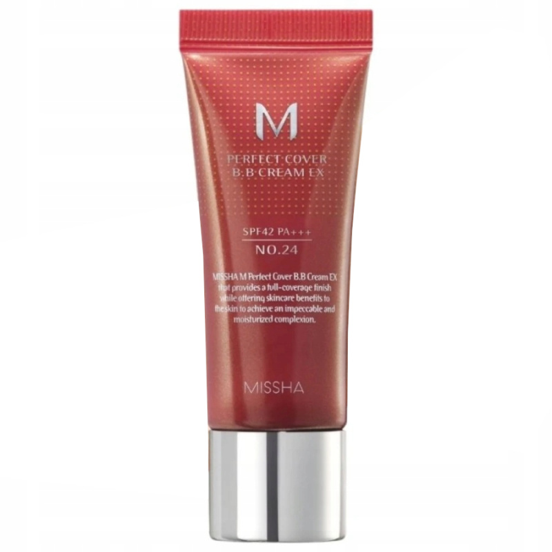 Missha BB krém SPF 42 Perfect Cover (BB Cream Ex) 20 ml 24 Cool Natural Beige