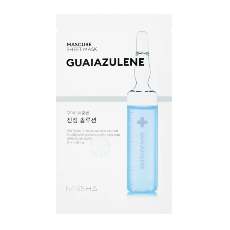 Missha Pleťová maska Mascure Calming Solution 28 ml
