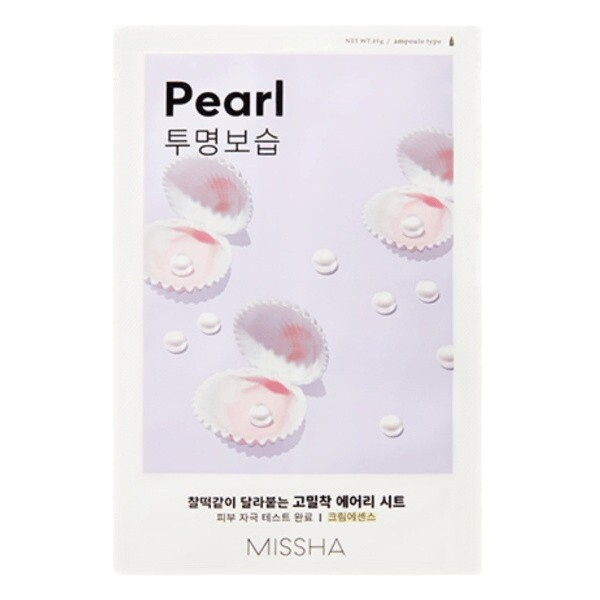 MISSHA Airy Fit Pearl Pleťová maska 1 ks