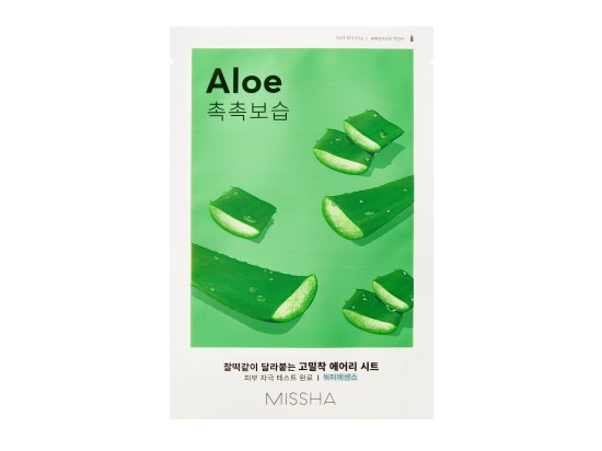 MISSHA Airy Fit Aloe Pleťová maska 1 ks