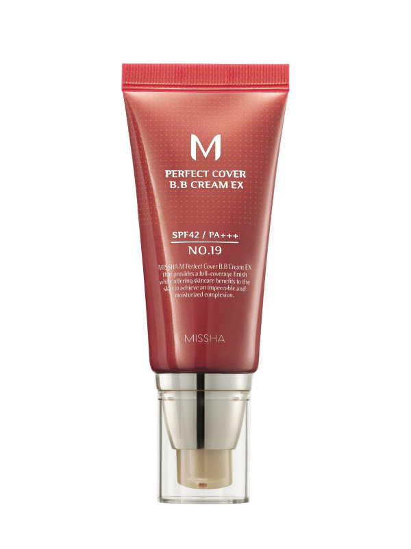 Missha BB krém SPF 42 Perfect Cover (BB Cream Ex) 50 ml 19 Cool Ivory