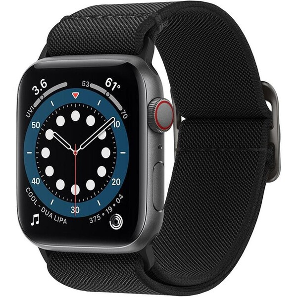 Řemínek pro Apple Watch 42/44/45/49mm Spigen Lite Fit - černý